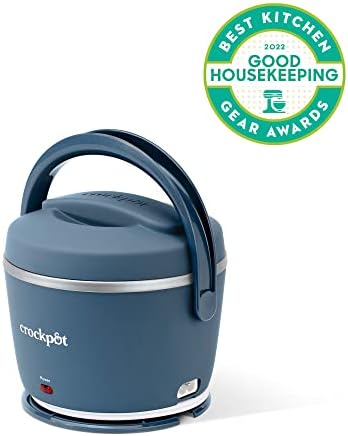 Crock-Pot Electric Lunch Box Food Warmer 20oz – Faded Blue [QKEZ]