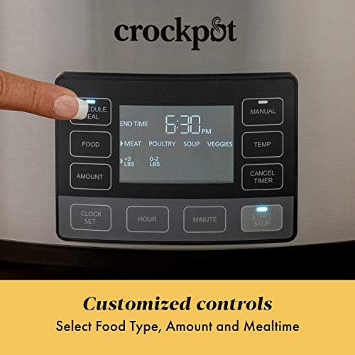 Crock-Pot MyTime 6 Quart Programmable Slow Cooker [UDC8]