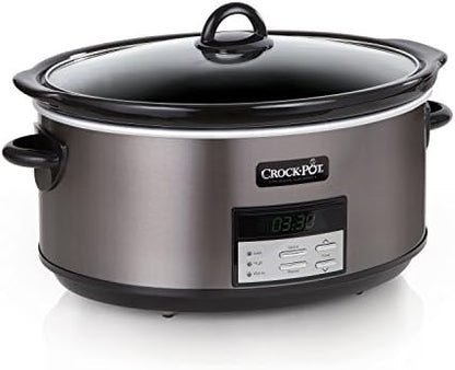 Crock-Pot 8 Quart Programmable Slow Cooker with Auto Warm [39ZP]