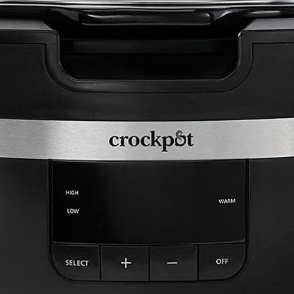 Crock-Pot Thermoshield 6 Quart Slow Cooker with Carry Handles [FJBR]