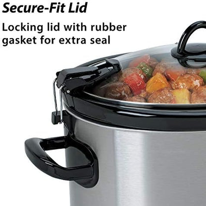 Crock-Pot Cook & Carry 6 Quart Portable Slow Cooker [XVXD]