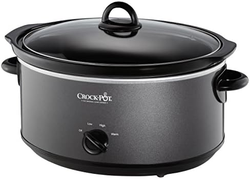 Crock-Pot 7 Quart Slow Cooker – Charcoal [RQDU]