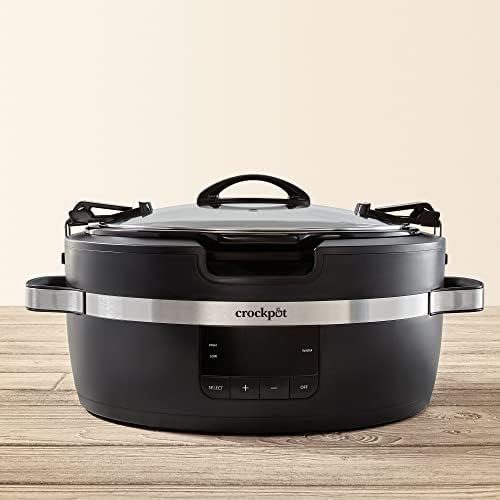 Crock-Pot Thermoshield 6 Quart Slow Cooker with Carry Handles [FJBR]