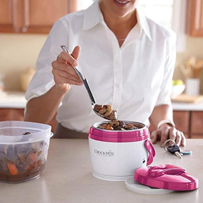 Crock-Pot Lunch Crock Portable Food Warmer 20oz – Pink [44PU]