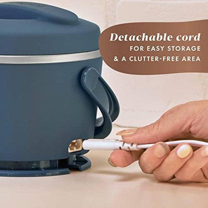 Crock-Pot Electric Lunch Box Food Warmer 20oz – Faded Blue [QKEZ]