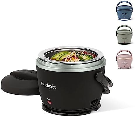 Crock-Pot Electric Lunch Box Food Warmer 20oz – Black [RJAM]