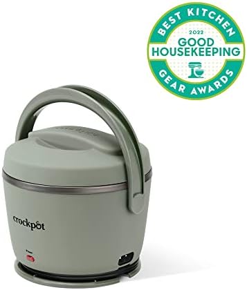 Crock-Pot Portable Electric Lunch Box Food Warmer – Green [PK7D]