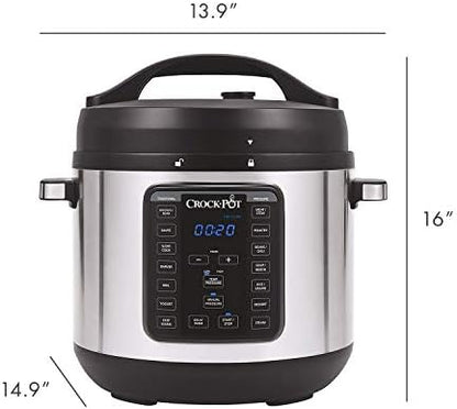 Crock-Pot 8 Quart Express Crock Multi-Use Pressure Cooker [S97X]