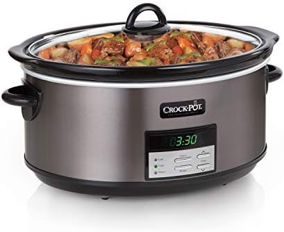 Crock-Pot 8 Quart Programmable Slow Cooker with Auto Warm [39ZP]