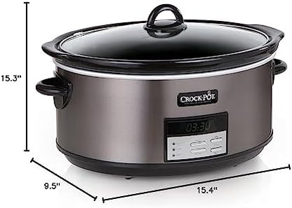 Crock-Pot 8 Quart Programmable Slow Cooker with Auto Warm [39ZP]