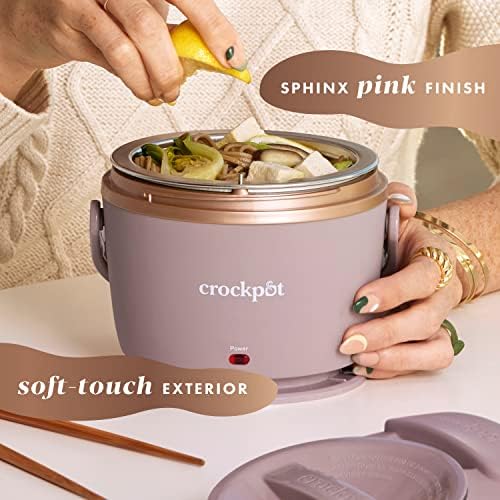 Crock-Pot Electric Lunch Box Food Warmer 20oz – Blush Pink [A928]