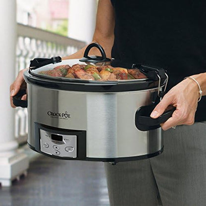 Crock-Pot Cook & Carry 6 Quart Programmable Slow Cooker [6HHH]