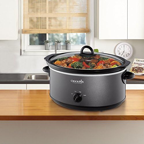 Crock-Pot 7 Quart Slow Cooker – Charcoal [DZGK]