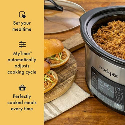 Crock-Pot MyTime 6 Quart Programmable Slow Cooker [UDC8]
