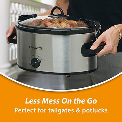 Crock-Pot Cook & Carry 6 Quart Portable Slow Cooker [PFWU]