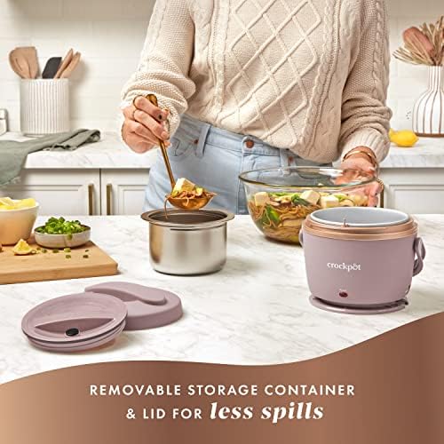 Crock-Pot Electric Lunch Box Food Warmer 20oz – Blush Pink [A928]