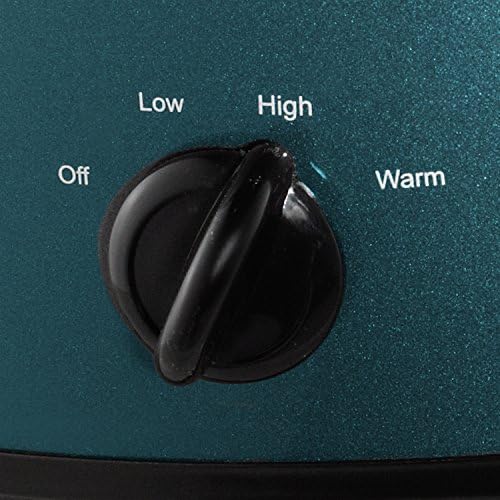 Crock-Pot 7 Quart Manual Slow Cooker – Turquoise [T8U5]