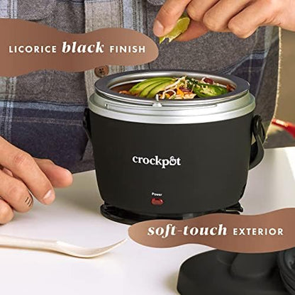 Crock-Pot Electric Lunch Box Food Warmer 20oz – Black [RJAM]