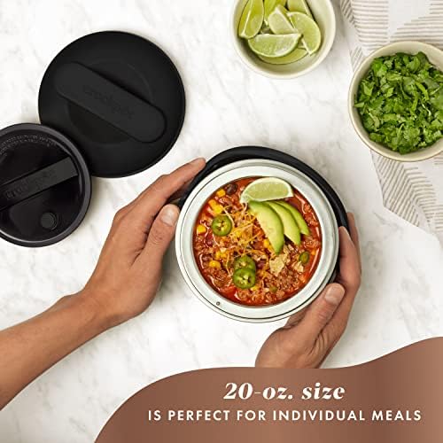 Crock-Pot Electric Lunch Box Food Warmer 20oz – Black [3VXD]