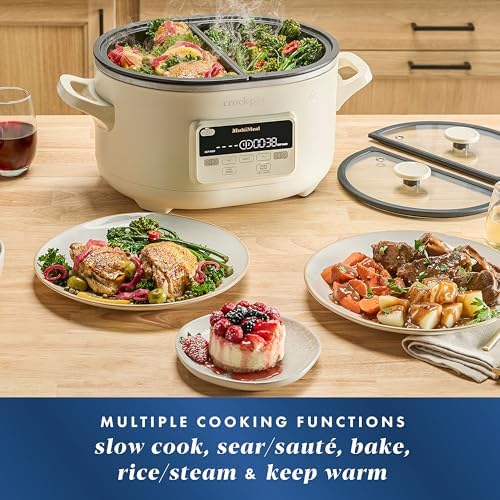 Crock-Pot MultiMeal Multicooker with Programmable Slow Cooker [9F9V]