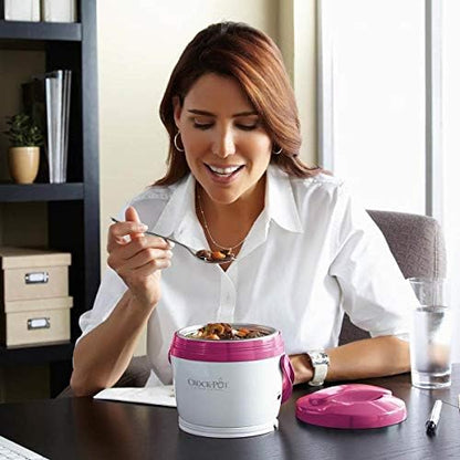 Crock-Pot Lunch Crock Portable Food Warmer 20oz – Pink [44PU]