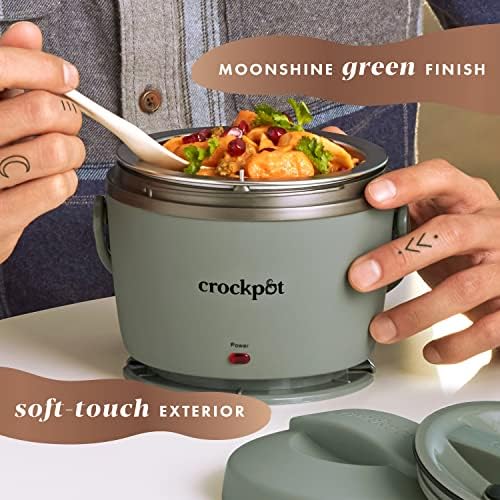 Crock-Pot Portable Electric Lunch Box Food Warmer – Green [PK7D]