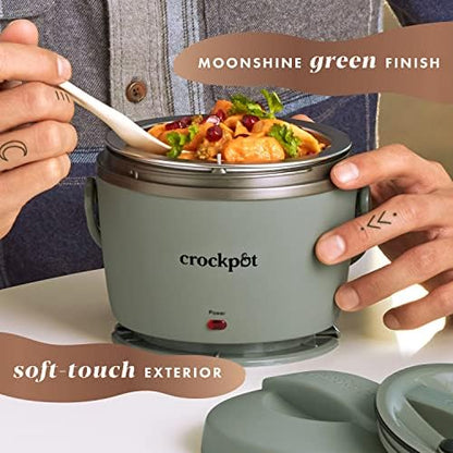 Crock-Pot Portable Electric Lunch Box Food Warmer – Green [PK7D]