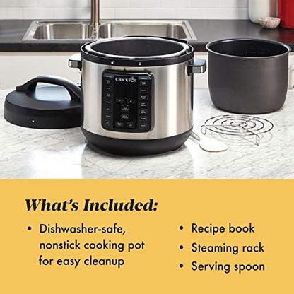 Crock-Pot 8 Quart Express Crock Multi-Use Pressure Cooker [S97X]