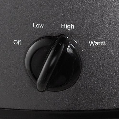 Crock-Pot 7 Quart Slow Cooker – Charcoal [RQDU]