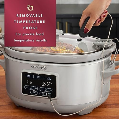 Crock-Pot 7 Quart Programmable Cook & Carry Slow Cooker [VXU8]