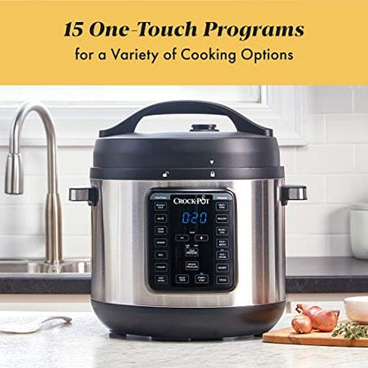 Crock-Pot 8 Quart Express Crock Multi-Use Pressure Cooker [S97X]