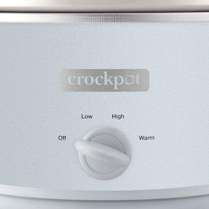 Crock-Pot 4.5 Quart Manual Slow Cooker – Macaroon Blue [44SH]