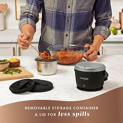 Crock-Pot Electric Lunch Box Food Warmer 20oz – Black [RJAM]