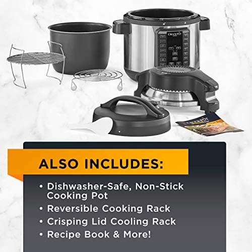 Crock-Pot Express Crisp 8 Quart 10-in-1 Pressure Cooker [DHRB]