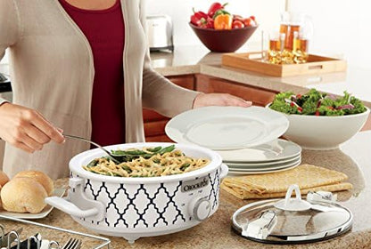 Crock-Pot 2.5 Quart Compact Casserole Slow Cooker [ZK3B]