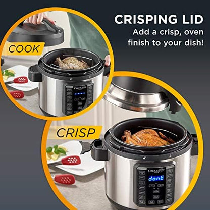 Crock-Pot Express Crisp 8 Quart 10-in-1 Pressure Cooker [DHRB]