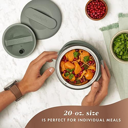 Crock-Pot Portable Electric Lunch Box Food Warmer – Green [PK7D]