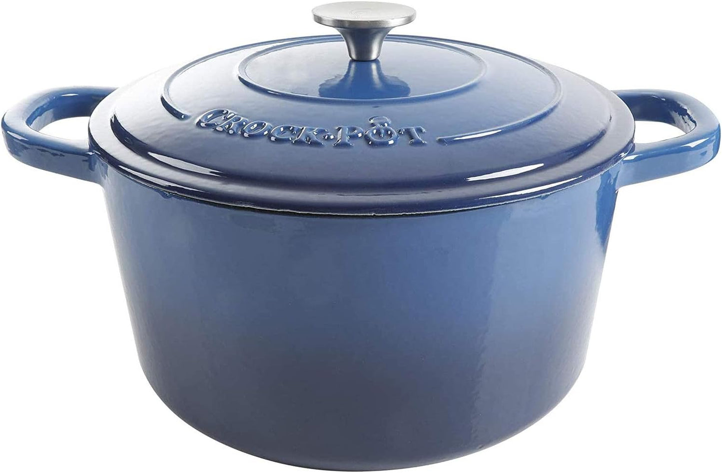 Crock-Pot 3 Quart Enameled Cast Iron Dutch Oven – Aqua [CW65]