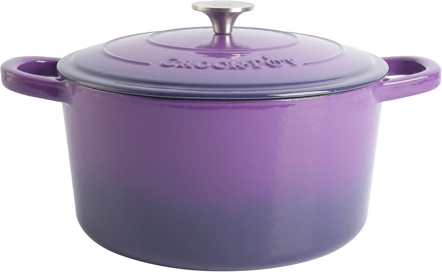 Crock-Pot 3 Quart Enameled Cast Iron Dutch Oven – Aqua [CW65]