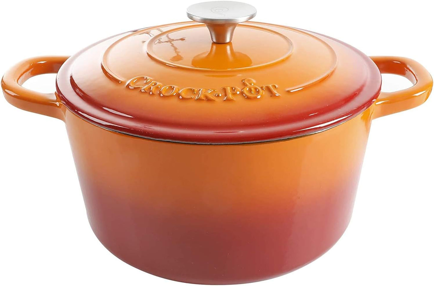 Crock-Pot 3 Quart Enameled Cast Iron Dutch Oven – Aqua [CW65]