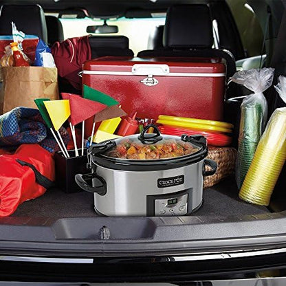 Crock-Pot Cook & Carry 6 Quart Programmable Slow Cooker [6HHH]