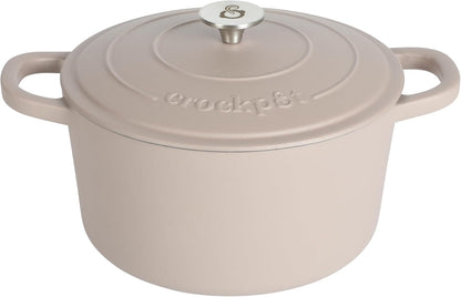 Crock-Pot 3 Quart Enameled Cast Iron Dutch Oven – Aqua [CW65]