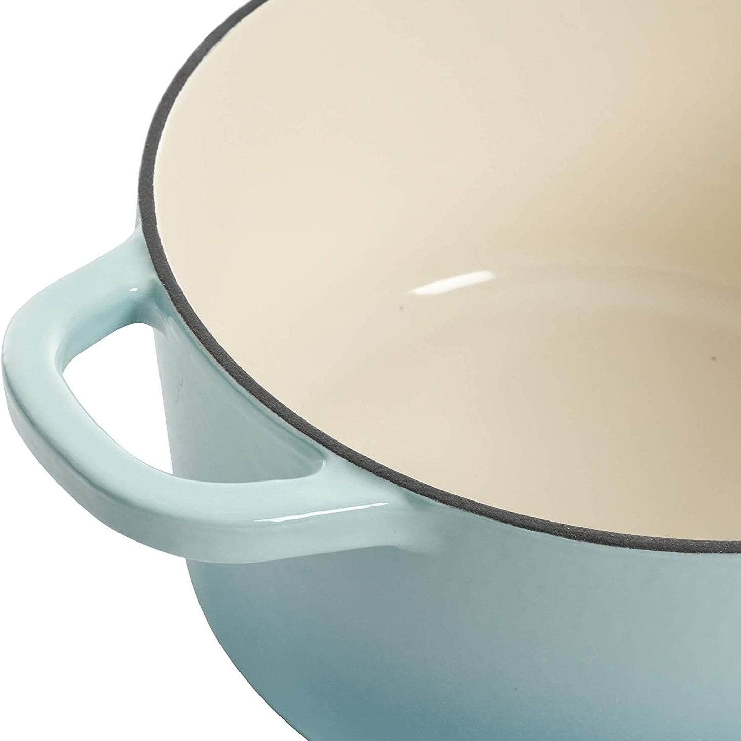Crock-Pot 3 Quart Enameled Cast Iron Dutch Oven – Aqua [CW65]
