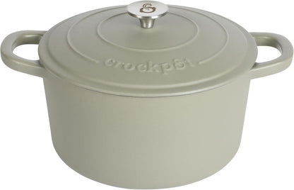 Crock-Pot 3 Quart Enameled Cast Iron Dutch Oven – Aqua [CW65]