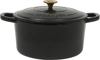 Crock-Pot 3 Quart Enameled Cast Iron Dutch Oven – Aqua [CW65]