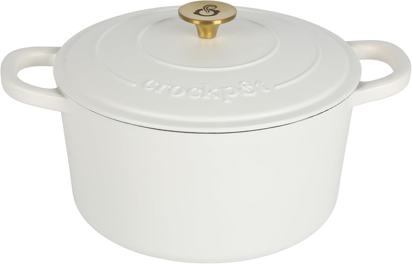 Crock-Pot 3 Quart Enameled Cast Iron Dutch Oven – Aqua [CW65]