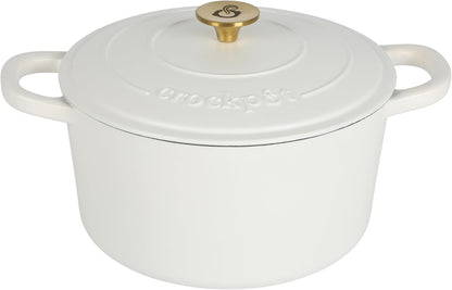 Crock-Pot 3 Quart Enameled Cast Iron Dutch Oven – Aqua [CW65]