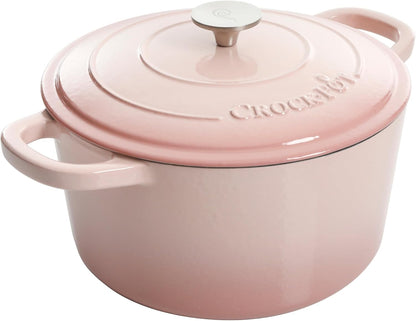 Crock-Pot 3 Quart Enameled Cast Iron Dutch Oven – Aqua [CW65]