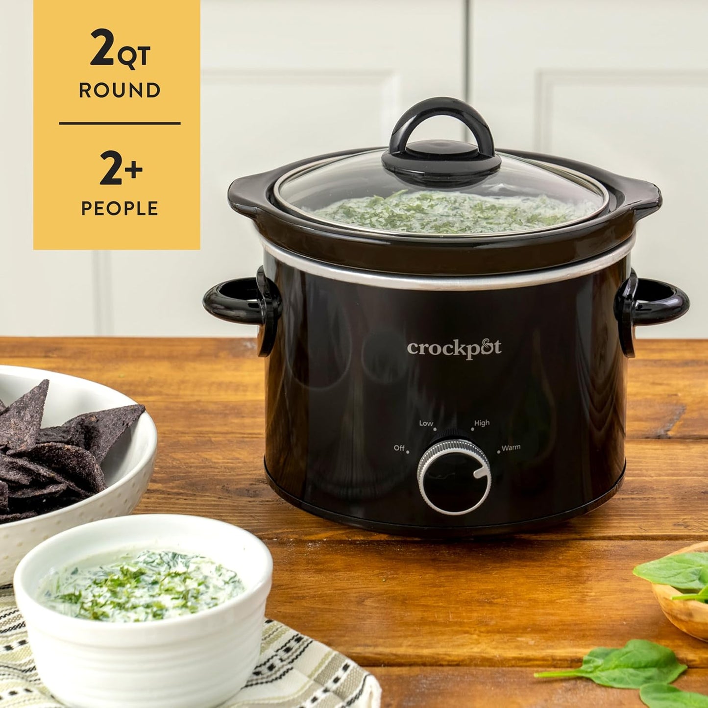 Crock-Pot 2 Quart Mini Slow Cooker – Classic Compact Cooker [UMDZ]